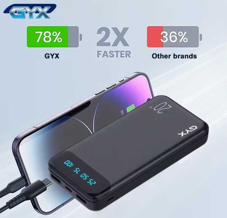 Павербанк GYX 20000 мАч