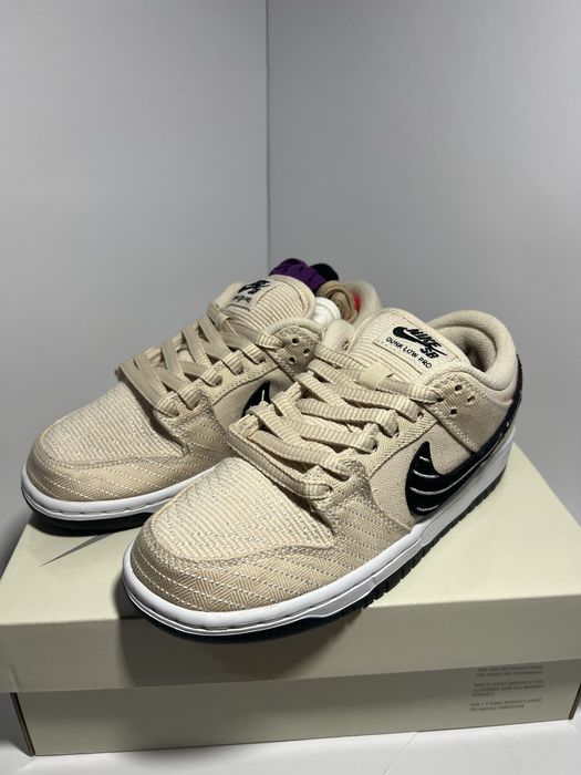 Nike dunk low sb x albino & preto 36,5
