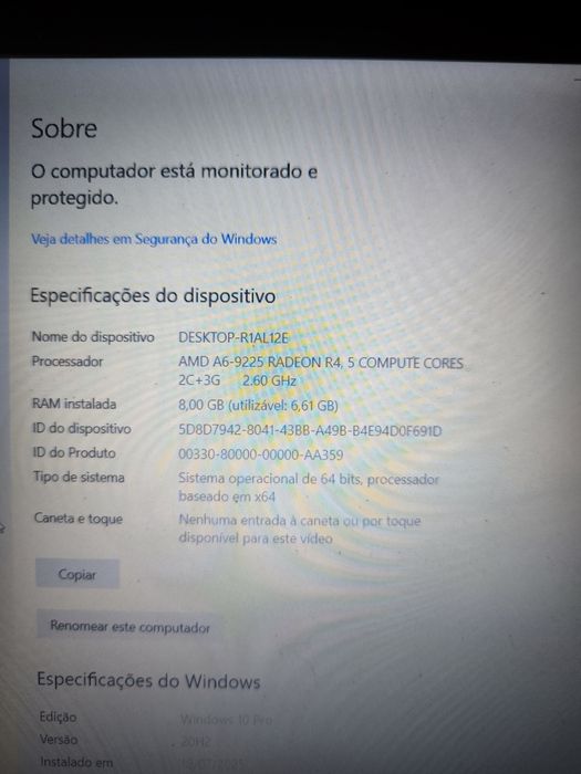 Lenovo Ideal Pad S145 Amd A6