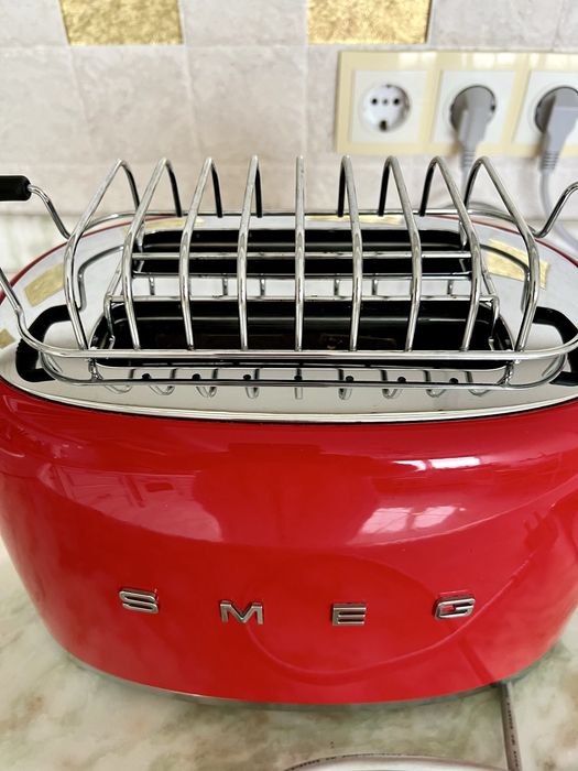 Тостер SMEG червоний