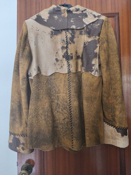 Casaco de senhora pele verdadeira marca casa da peless