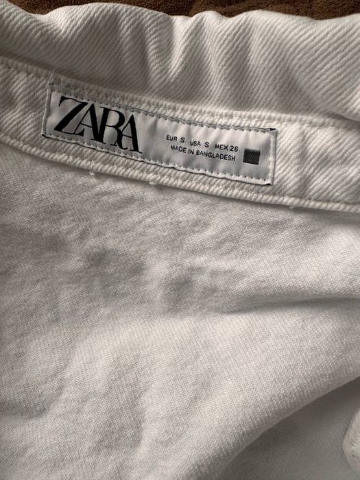 Джинсовка біла Zara