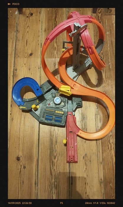 Hot wheels circuito pista