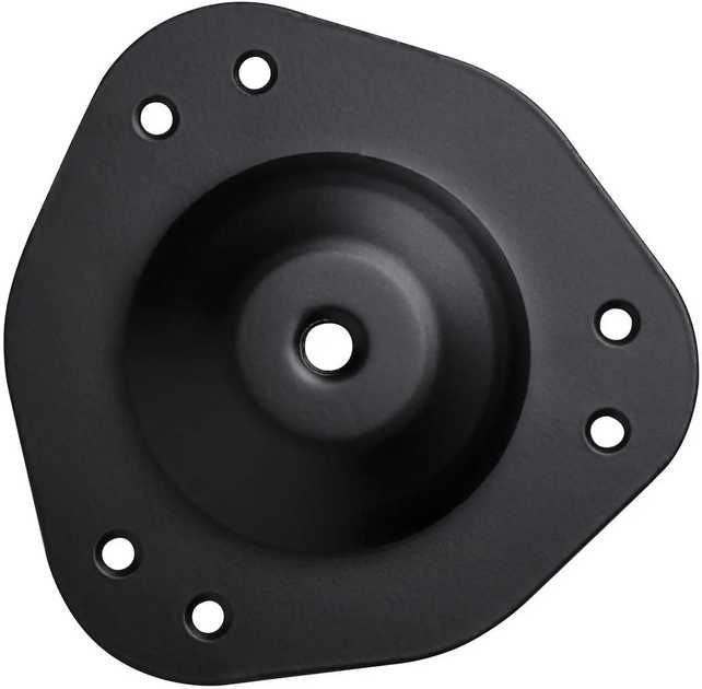 Металлическая пластина крепления ножки стола офисная мебель.