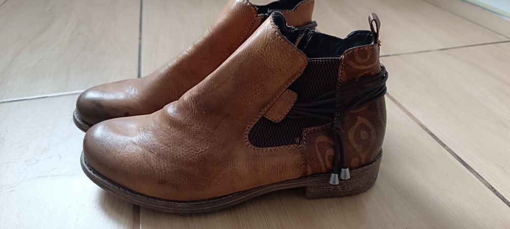 Botki Rieker  rozmiar 38