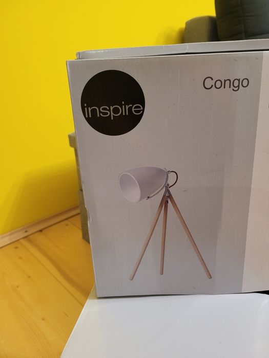 Lampa stojąca inspire congo nowa