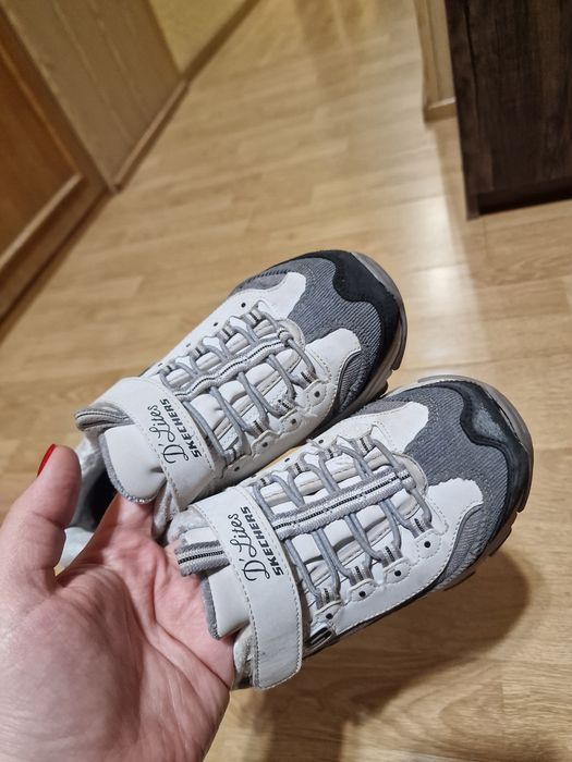 Дитячі кросівки Skechers D`lites  сірого кольору
