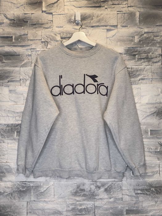 Bluza Damska Diadora Szara M Logo