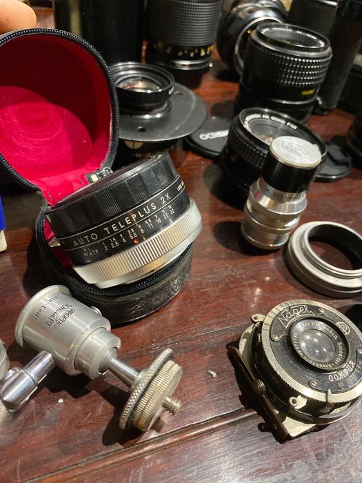 Objetivas fotográficas Lenskoo Nikon konica Nagel Sun