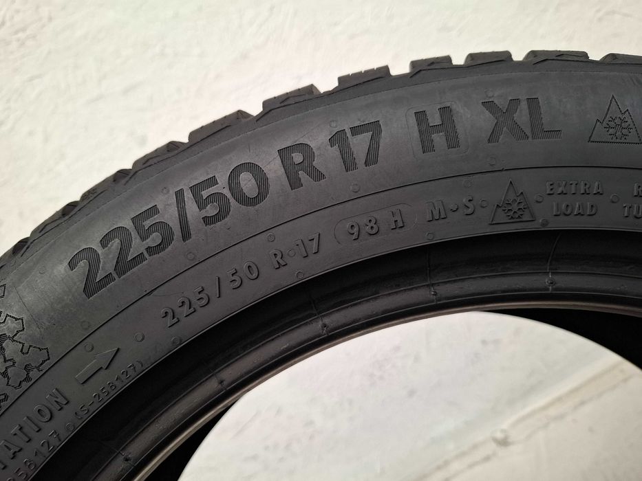 2x 225/50R17 Continental WinterContact TS 870  2x 7,7mm 21r.