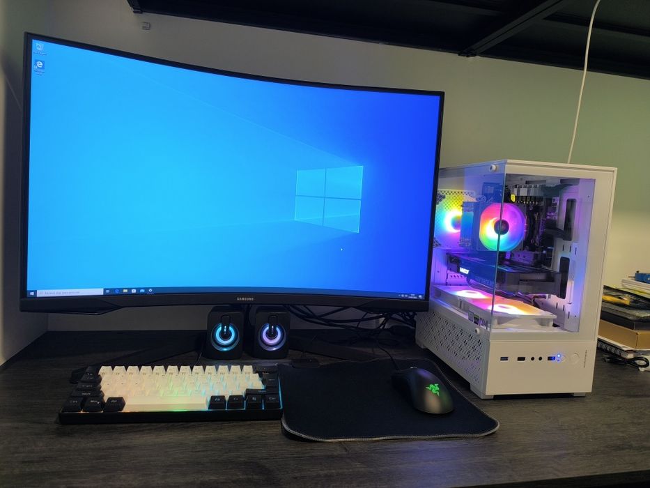 PC Gaming 3060Ti + Ecrã + Periféricos 3x Sem Juros