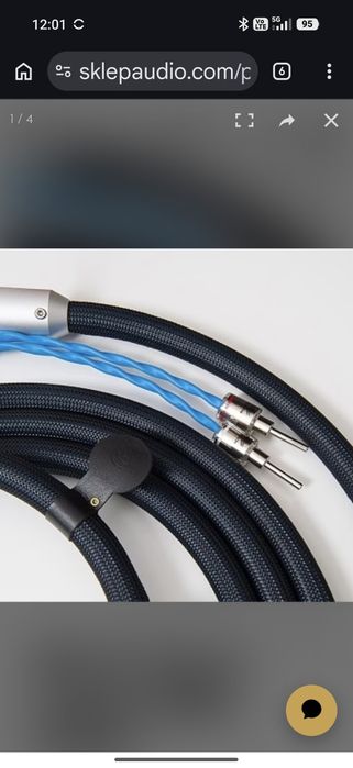 Siltech Classic Legend 680- kabel głośnikowy 2x2m banan