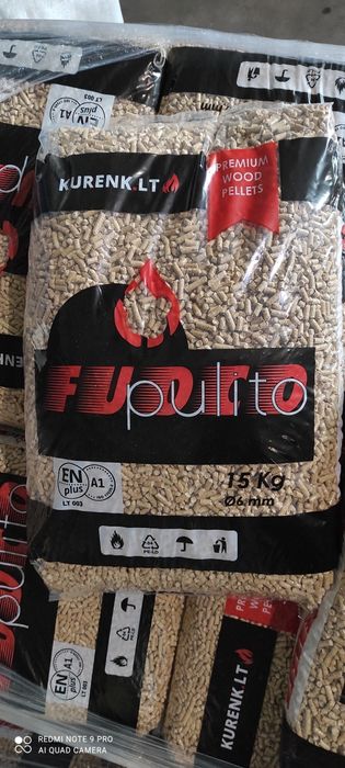 Pellet pulito 6mm ENplus A1