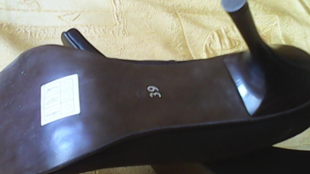 buty skóra i welur brąz nowe