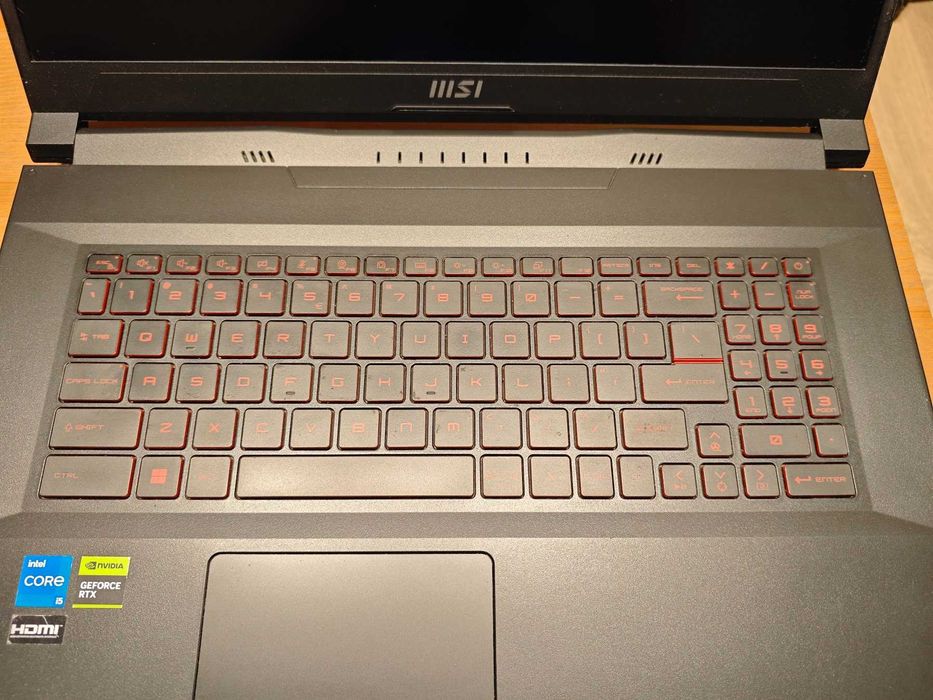 Laptop gamingowy MSI Katana GF76 12UC 17.3" i5 32gb RTX3050 ssd 1TB