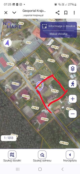 Działka na sprzedaż