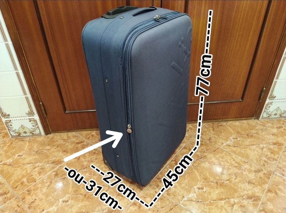 Mala malas de porão até 23 kg viagem