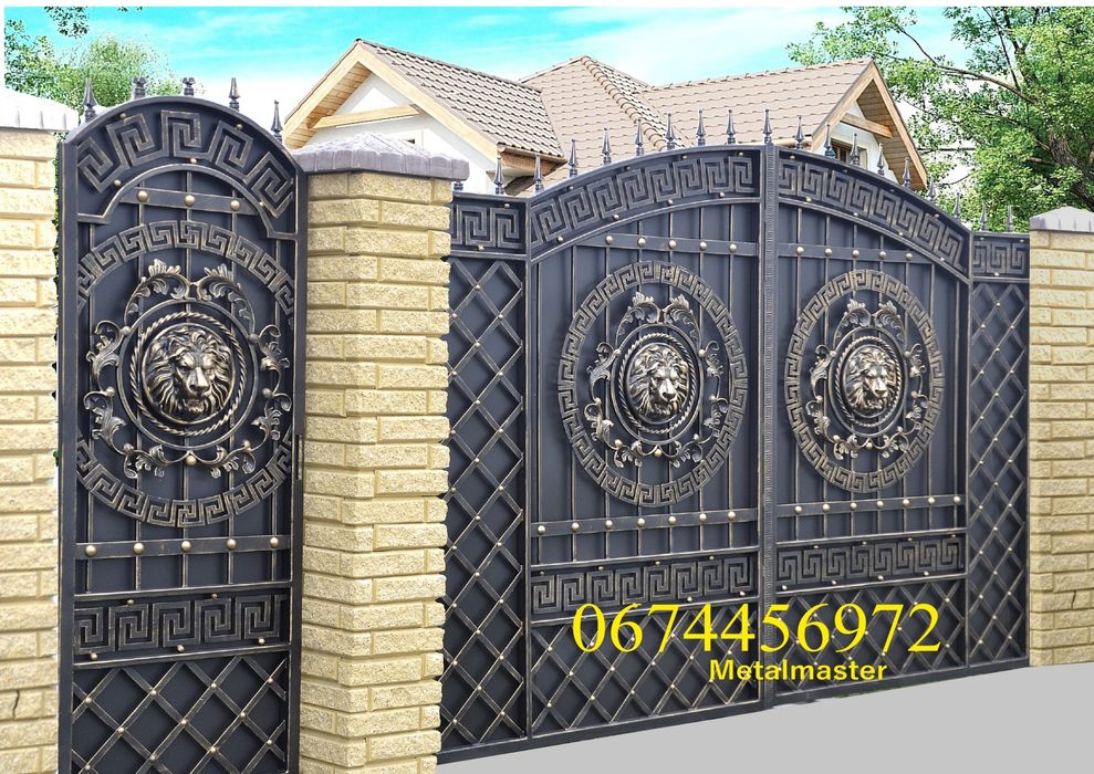Ворота. Ковані ворота. Кованые ворота. Ворота з ковкою. Брама. Калітка