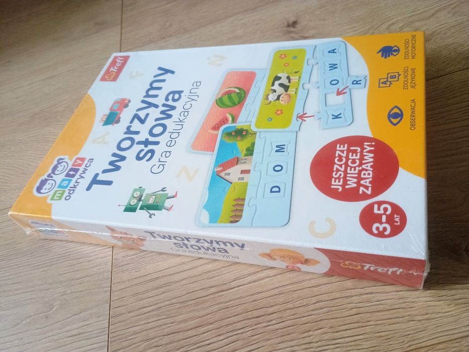 Tworzymy słowa - gra Trefl