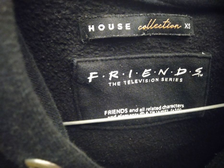 Czarna bluza Friends ,House