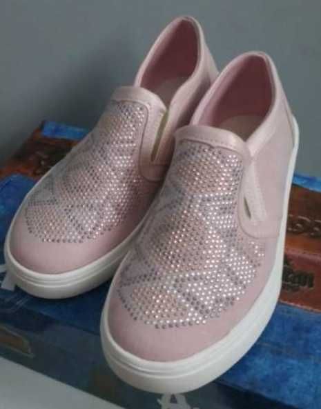 Baleriny różowe rozmiar 34 (nr 42)