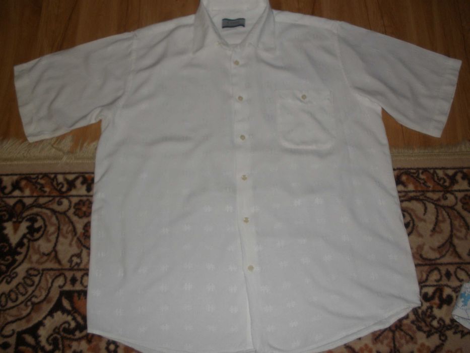 рубашка мужская льнянная большой размер