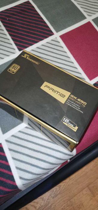 Fonte de alimentação Seasonic Prime GX-650 Fully Modular 80+ Gold