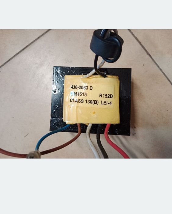 Transformator sieciowy 7,5V 14,6V LEI-4 E154515