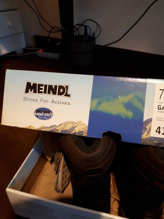 Buty Meindl Garmisch Pro GTX Mahogany rozm 41 jak 39 wkładka 25,5 cm