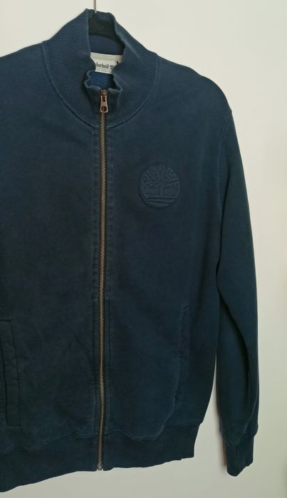 Męska bluza Timberland granatowa full zip M klasyk premium