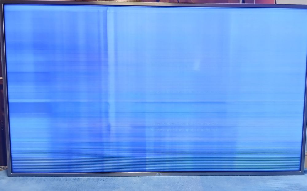 Tv led para peças lg 49UH650V ver fotos.