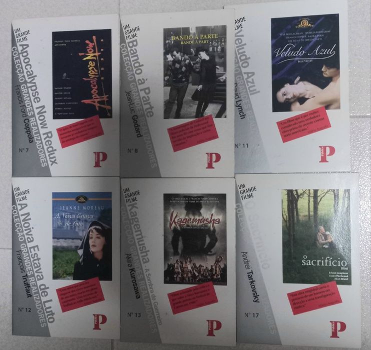 DVDs novos ou ótimo estado de conservação