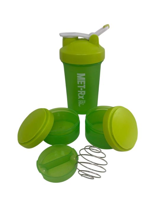 Шейкер спортивний 450мл 2 відділи пляшка для води спортзалу протеїну