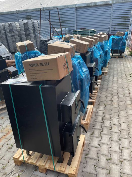 Piec Nadmuchowy PN2 z dmuchawa 20KW HIGHER STEROWNIK WENTYLATOR