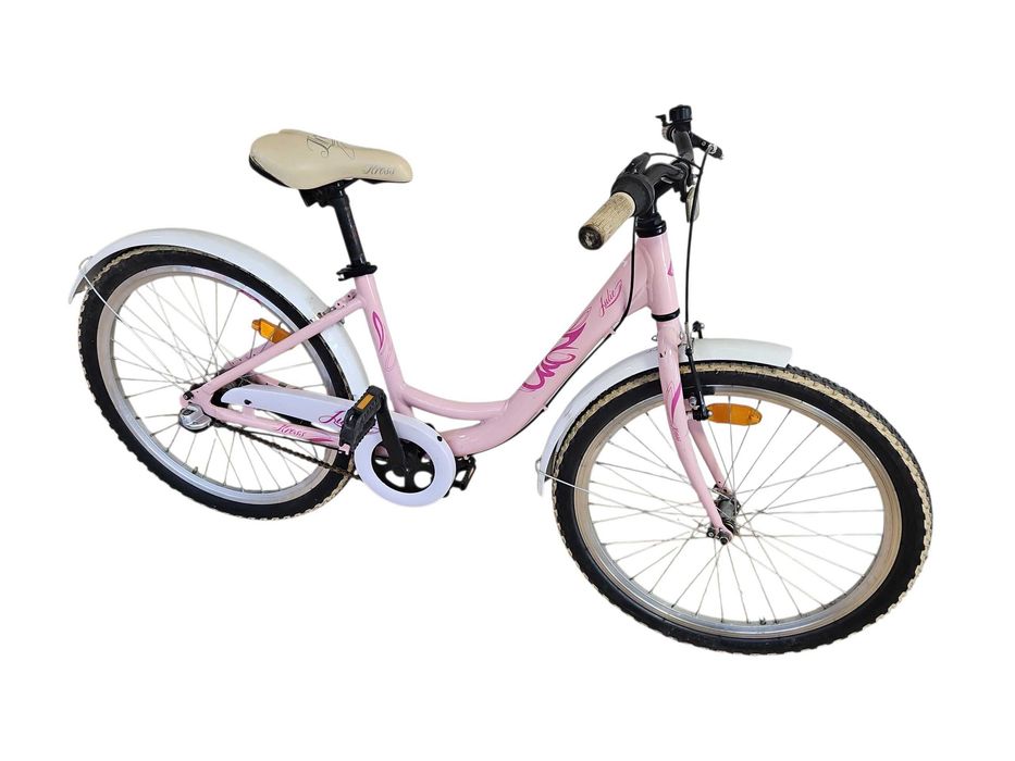 Rower KROSS Julie 24" Różowy dla dziewczynki, dla dzieci