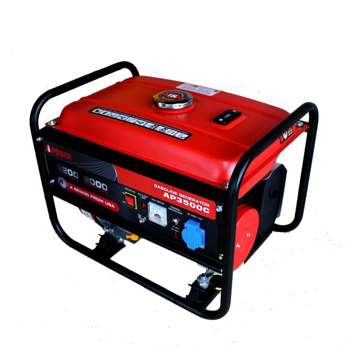 ВІДПРАВКА НП! Генератор 230V 2.2 кВт. AVR. Вага 40 кг