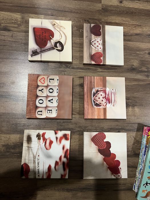 Декор для стін, серія картин в одному стилі