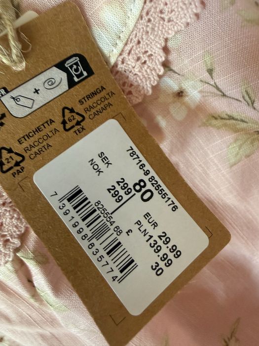 Piękne ogrodniczki Newbie 80 nowe