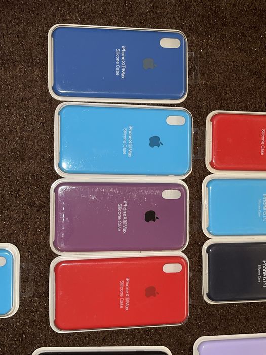 Capas Capa Apple Silicone iPhone X XS Plus 6 6S Plus