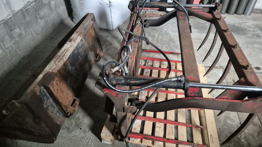 Bobcat S550 Widły  Łyżka  Ķrokodyl  2013r.