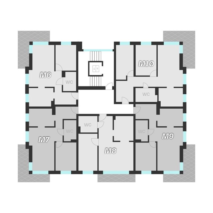 Apartament w kameralnej inwestycji parter 54,3 m² ogródek 250 m² OKAZJA! - Widok 4