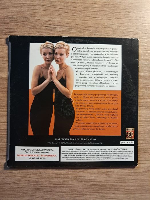 Przypadkowa dziewczyna | Gwyneth Paltrow | DVD