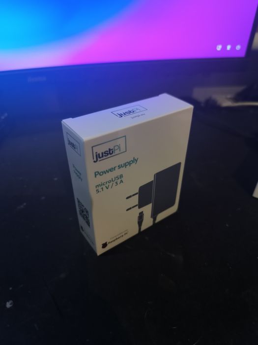 Nowy Zasilacz justpi do raspberry 3b/b+/a+/2b/zero   5,1v/3a