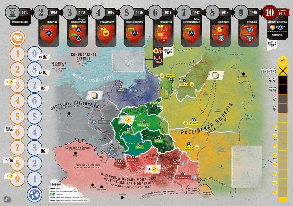 NIEPODLEGŁA gra planszowa