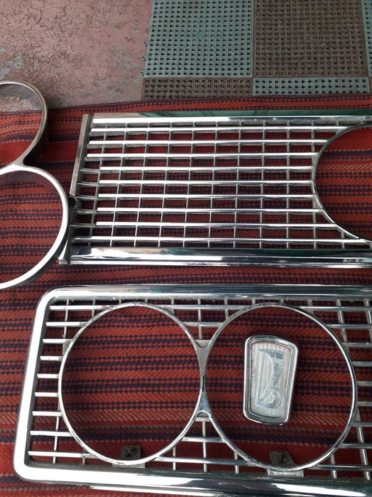 Решітка/решетка радіатора метал СССР хром на Ваз 2103-06