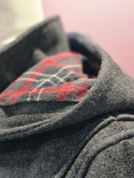 Дафлкот у благородному антрацитовому відтінку