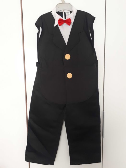 Kostium Przebranie WAMPIR Dracula 4 lata 5 lat Marks & Spencer zestaw