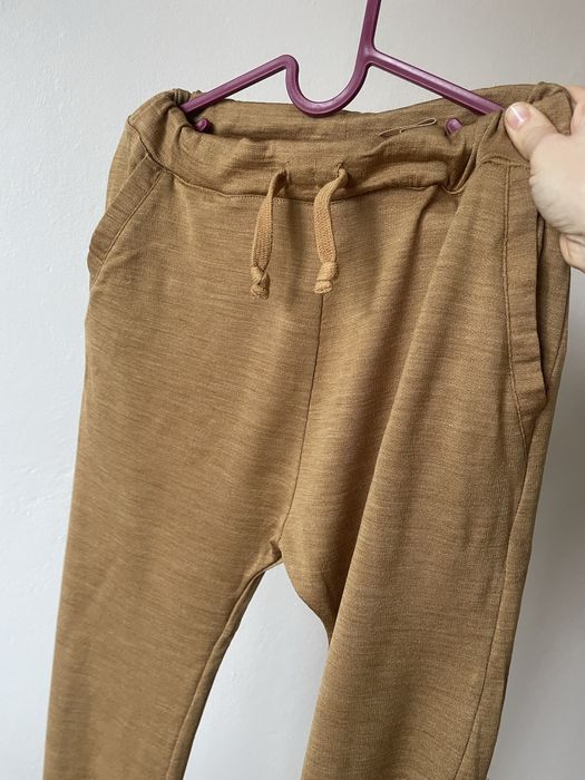 Spodnie dresowe merino wełna name it 146-152