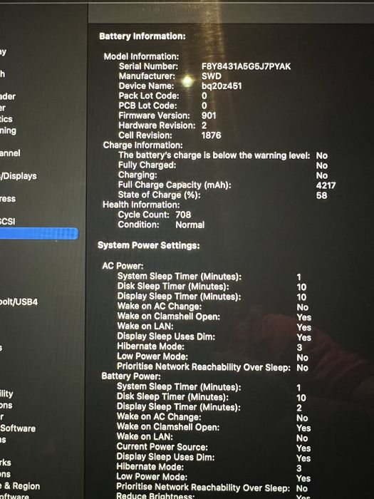 Macbook pro 13 2018 TouchBar 256GB