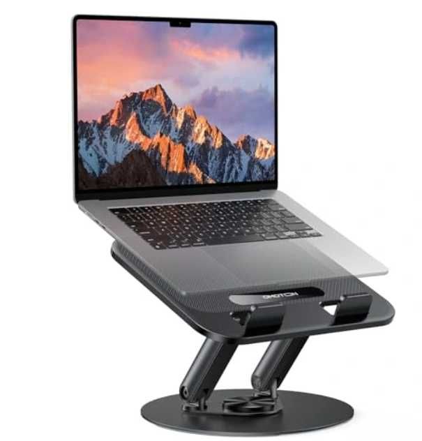 OMOTON LA12 Stojak Na Laptopa Obracany Ergonomiczny Do 16 Calowych